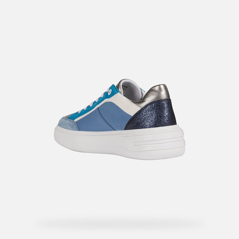 Basket Geox Ottaya - Bleu - Femme 783591-KNP